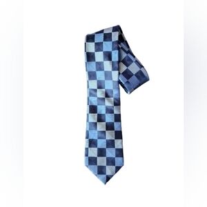 Michael kors checkered blue ties